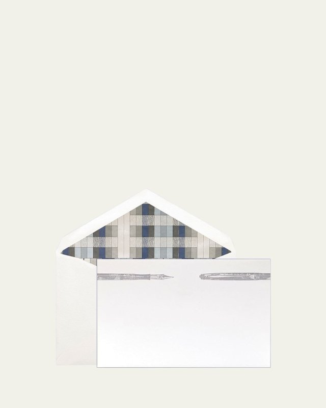 Fountain Pen Stationery - Boxed Set of 12